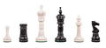The Worthington Luxury Bone Chess Pieces - 4.0" King