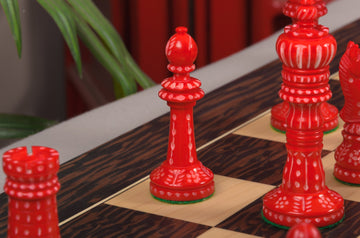 The Worthington Luxury Bone Chess Pieces - 4.0