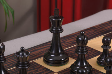 The Improved Fischer Spassky Series Chess Pieces - 3.75
