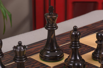 The Improved Fischer Spassky Series Chess Pieces - 3.75