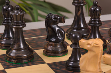 The Improved Fischer Spassky Series Chess Pieces - 3.75