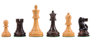 The Improved Fischer Spassky Series Chess Pieces - 3.75" King