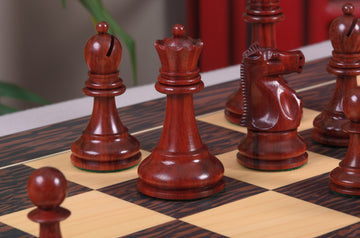CLEARANCE - The Fischer Spassky 1972 Series Commemorative Chess Pieces - 3.75