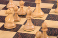 CLEARANCE - The Fischer Spassky 1972 Series Commemorative Chess Pieces - 3.75