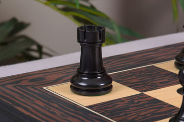 CLEARANCE - The Fischer Spassky 1972 Series Commemorative Chess Pieces - 3.75