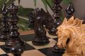 The Savano Series Artisan Wood Chess Pieces - 4.4
