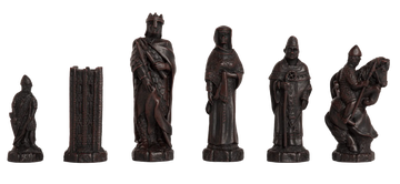 Antiqued Chess Pieces