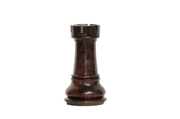 Classic Paperweight - Indian Rosewood - Rook