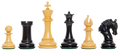 The Salerno Series Artisan Chess Pieces - 4.4" King