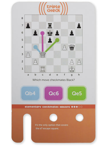 Triple Check Elementary Checkmates Deck (Cards Only)