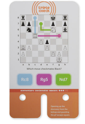 Triple Check Elementary Checkmates Deck (Cards Only)