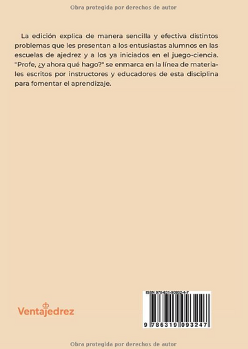 Profe, ¿Y ahora... qué hago? - SPANISH