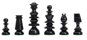 Antiqued Boxwood and Ebonized Boxwood