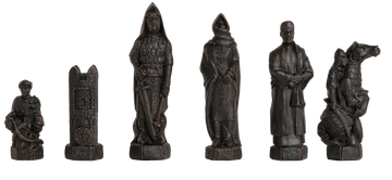 Antiqued Chess Pieces