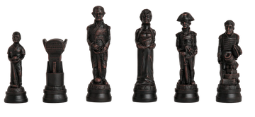 Antiqued Chess Pieces