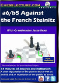 a6 b5 Against the French Steinitz. Front