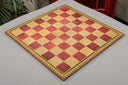 RED - Reproduction of the Carton-Pierre Chess Board - 2.25" Squares