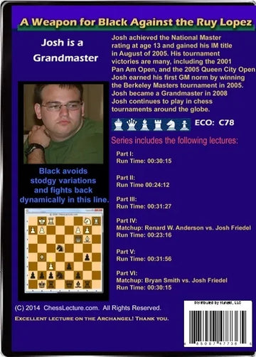A Weapon for Black Against the Ruy Lopez - Chess Lecture - Volume 79