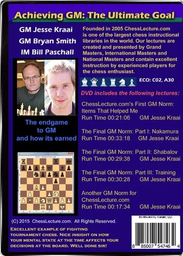 Achieving GM - The Ultimate Goal V1 Back
