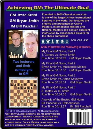 Achieving GM - The Ultimate Goal V2 Back