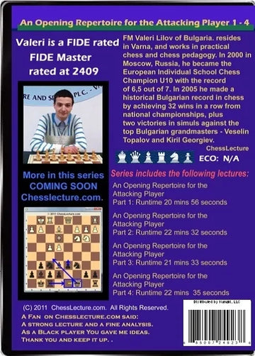 An Opening Repetoire for the Attacking Player Back
