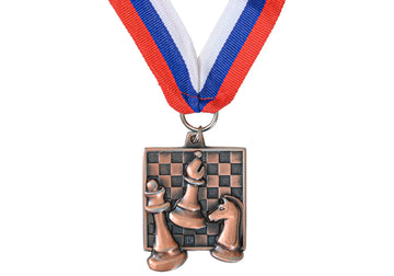 Square Chess Medals