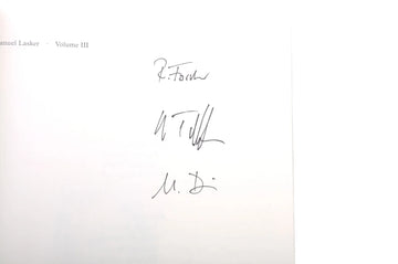 Emanuel Lasker - Volume 3 - Signed by Author