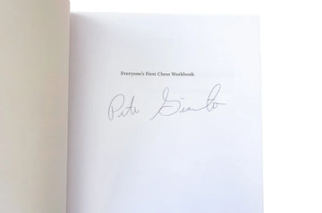 Everyone's First Chess Workbook - Signed By Author