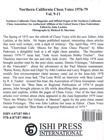 Northern California Chess Voice - 1976-1979 Vol. 9-11