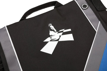 Deluxe Day Brief Bag with Knight on Board design