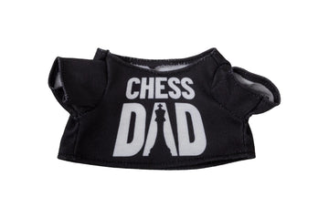 BLACK - Chess Dad Silhouette