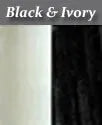 Black and White Lacquered