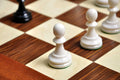 The Reykjavik II Series Bone Chess Pieces - 3.75