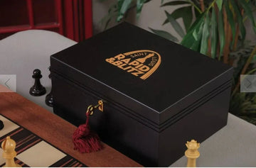 The 2025 Saint Louis Rapid & Blitz DGT Commemorative Series Chess Pieces