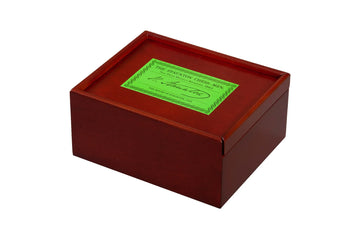 Reproduction of the Post 1870 Mahogany Slide-Top Chess Box - Library Size