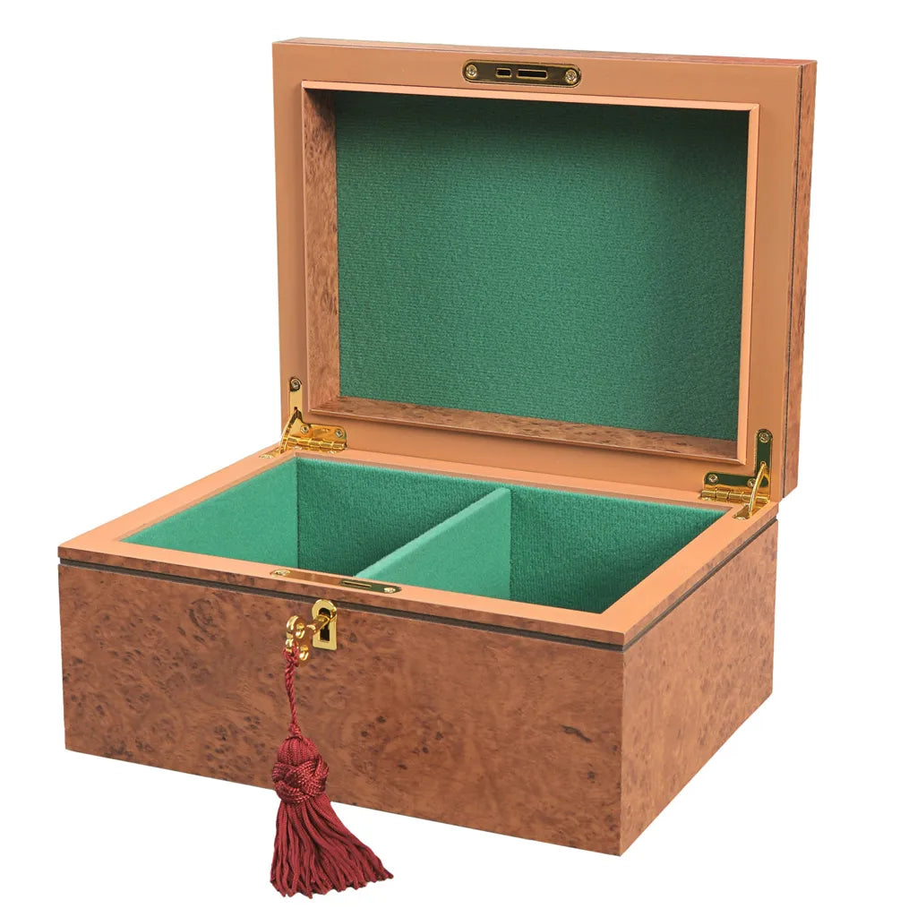 Premium Chess Box - Elm Burl – Wholesale Chess