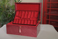 Signature Fitted Coffer Chess Box - Redwood Burl