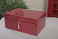 Signature Fitted Coffer Chess Box - Redwood Burl