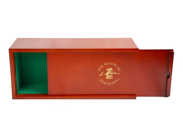 Mahogany Slide top Chess Box