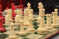 The Carton-Pierre Staunton Series Chess Set, Casket, & Board Combination