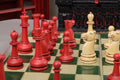 The Carton-Pierre Staunton Series Chess Set, Casket, & Board Combination