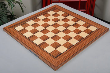 Burmese Rosewood Electronic Chess Board - Without LEDs