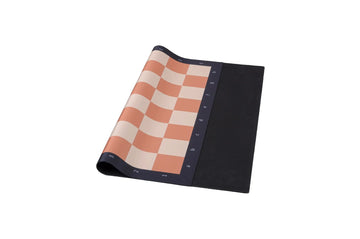 Brown - Full Color Thin Mousepad Chess Board