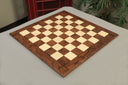 Walnut Burl & Maple Reproduction of the Drueke Chess Board - 2.5" Squares