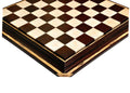 PRE-ORDER - Signature Contemporary Chess Board - AFRICAN PALISANDER  / BIRD'S EYE MAPLE - 2.5