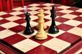 Signature Contemporary II Chess Board - Purpleheart / Curly Maple - 2.5