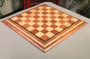 Signature Contemporary V Luxury Chess board - OLMO BURL / BIRD'S EYE MAPLE - 2.5" Squares