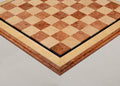 Signature Contemporary VI Luxury Chess board - OLMO BURL / BIRD'S EYE MAPLE - 2.5
