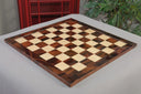 Walnut Burl & Maple Signature Traditional Chess Board - 2.5" - Gloss Finish