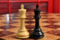 PRE-ORDER - Signature Contemporary Chess Board - WALNUT BURL  / MAPLE BURL - 2.5